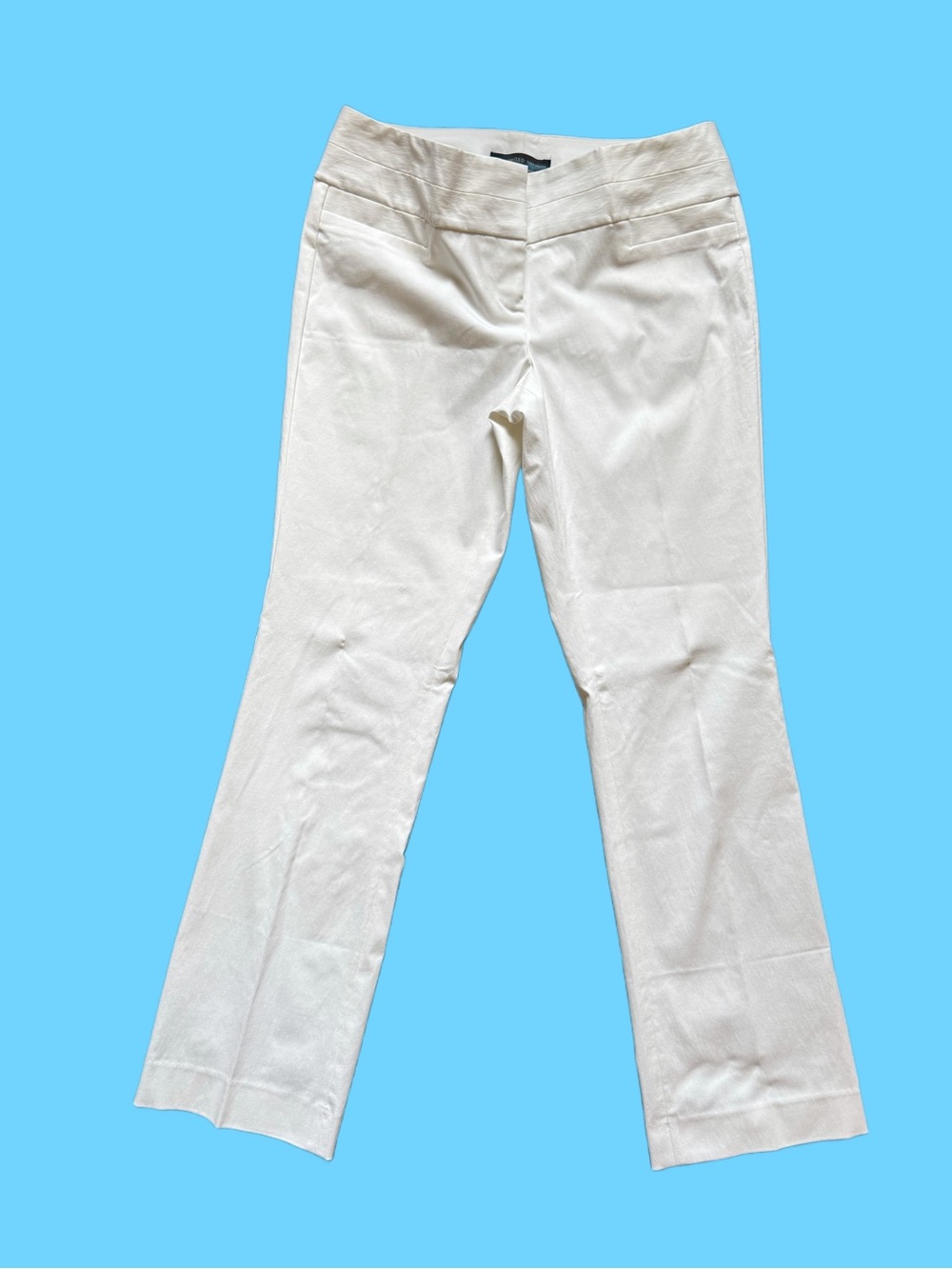 The Limited White Tailored Dress Pants